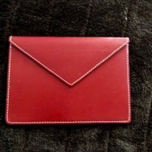 RED LEATHER CASE!